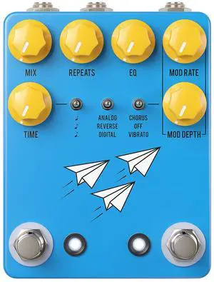 Flight Delay Pedal, Blue Flight Delay Pedal, Blue