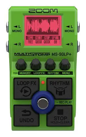 MS-90LP+ MultiStomp Looper Pedal with 90-Minute Loops, 13-Hour Recording, High-Fidelity 32-Bit Float Audio, Backlit LCD, Rhythm Patterns, and MIDI, for Guitarists, Bassists, & Keyboardists MS-90LP+ MultiStomp Looper Pedal with 90-Minute Loops, 13-Hour Recording, High-Fidelity 32-Bit Float Audio, Backlit LCD, Rhythm Patterns, and MIDI, for Guitarists, Bassists, & Keyboardists