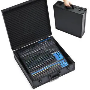 Mixer Case for Yamaha MG16XU/ MG20XU | Protective Hard Shell Carrying Storage Gig Bag Case for Mackie ProFX16V3 / Tascam Model 16 with EVA Foam | Fits Mixer Size up to 19.7 X 17.4" X 5.2" Mixer Case for Yamaha MG16XU/ MG20XU | Protective Hard Shell Carrying Storage Gig Bag Case for Mackie ProFX16V3 / Tascam Model 16 with EVA Foam | Fits Mixer Size up to 19.7 X 17.4" X 5.2"