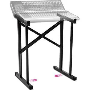 Portable Audio Mixer Stand - Angled Foldable & Adjustable Studio Music Mixer Synth, MPC Stand For Drum Machines, DJ Turntables, Audio Rack Music Equipment & More Portable Audio Mixer Stand - Angled Foldable & Adjustable Studio Music Mixer Synth, MPC Stand For Drum Machines, DJ Turntables, Audio Rack Music Equipment & More