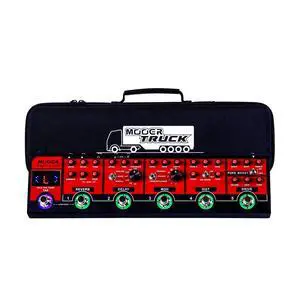 Red Truck Combined Multi Effects Multiple Stompbox, Tranditional Guitar Effects Pedalboard Red Truck Combined Multi Effects Multiple Stompbox, Tranditional Guitar Effects Pedalboard