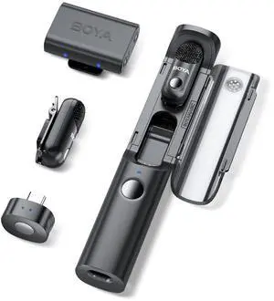 Magic-03 Wireless Lavalier Microphone, 30Hrs Battery,328FT Los Range, Safety Track &Limiter, Portable Wireless Mini Lapel mic for USB Type-C Android iPhone 16/15 Camera Camcorder Vlog Podcast Magic-03 Wireless Lavalier Microphone, 30Hrs Battery,328FT Los Range, Safety Track &Limiter, Portable Wireless Mini Lapel mic for USB Type-C Android iPhone 16/15 Camera Camcorder Vlog Podcast