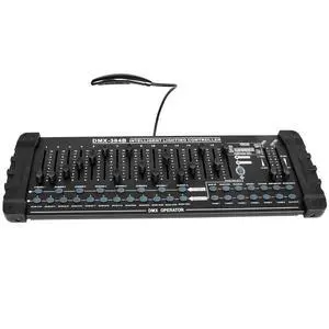 DMX512 DJ Controller 384CH DMX Cotroller Use for Program Editing of Bar Club Live Lights Show Support 30 Banks 8 Scenes 24 Fixtures Stage Lighting Console DMX512 DJ Controller 384CH DMX Cotroller Use for Program Editing of Bar Club Live Lights Show Support 30 Banks 8 Scenes 24 Fixtures Stage Lighting Console