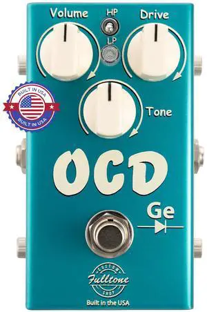 Custom Shop OCD-Ge Germanium Obsessive Compulsive Drive Pedal Custom Shop OCD-Ge Germanium Obsessive Compulsive Drive Pedal
