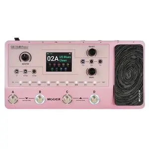 GE150 Pro Li Pink Battery Powered Guitar Multi Effects, All-in-One Home Practice & Live Rig, Direct Phone Guitar Recording, 80s Looper, 40 Drum Rhythms, NAM/MNRS/IR Support, 4-Footswitches GE150 Pro Li Pink Battery Powered Guitar Multi Effects, All-in-One Home Practice & Live Rig, Direct Phone Guitar Recording, 80s Looper, 40 Drum Rhythms, NAM/MNRS/IR Support, 4-Footswitches