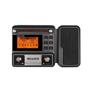 GE100 Multi-Effects Guitar Pedal 80 Presets, 66 Effects | 180 Second Loop,40 Drum Rythm, Distortion, Expression Volume Wah Pedal, Tap Tempo, Headphone Out, LED Screen, Tuner GE100 Multi-Effects Guitar Pedal 80 Presets, 66 Effects | 180 Second Loop,40 Drum Rythm, Distortion, Expression Volume Wah Pedal, Tap Tempo, Headphone Out, LED Screen, Tuner