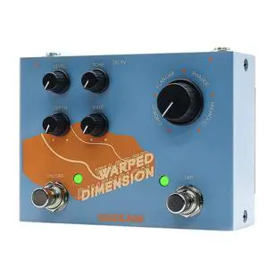 Modulation Guitar Effects Pedal 4 Mode of Chorus, Flanger, Phaser & Tremolo Digital Warped Dimension Modulation Guitar Effects Pedal 4 Mode of Chorus, Flanger, Phaser & Tremolo Digital Warped Dimension