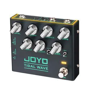 Bass Preamp & DI Guitar Pedal, Blend Control with MID SHIFT/BASS SHIFT EQ, Drive & Presence, XLR DI Out & Cab Sim, Bypass (TIDAL WAVE R-30) Bass Preamp & DI Guitar Pedal, Blend Control with MID SHIFT/BASS SHIFT EQ, Drive & Presence, XLR DI Out & Cab Sim, Bypass (TIDAL WAVE R-30)