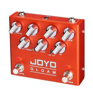 Bass Sub Octave & Fuzz Guitar Pedal, 7-Knob Control with Dry/Wet Blend, Dual Fuzz Modes & Independent Octave/Channel Footswitches, Bypass (GLOAM R-29) Bass Sub Octave & Fuzz Guitar Pedal, 7-Knob Control with Dry/Wet Blend, Dual Fuzz Modes & Independent Octave/Channel Footswitches, Bypass (GLOAM R-29)