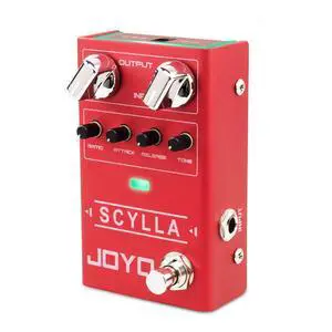 Bass Compressor Guitar Pedal, Optical Circuit with Attack/Release/Ratio/Tone Control & Bypass (SCYLLA R-27) Bass Compressor Guitar Pedal, Optical Circuit with Attack/Release/Ratio/Tone Control & Bypass (SCYLLA R-27)