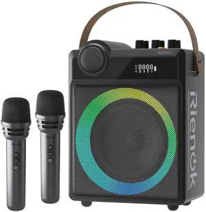 100W Portable Voice Amplifier with 2 Wireless Microphones S17 | Bluetooth 5.3 Big Pro Sound, Bluetooth PA System Karaoke Machine, BT/USB/TF Card/Aux/Guitar Support, Portable Speaker 100W Portable Voice Amplifier with 2 Wireless Microphones S17 | Bluetooth 5.3 Big Pro Sound, Bluetooth PA System Karaoke Machine, BT/USB/TF Card/Aux/Guitar Support, Portable Speaker