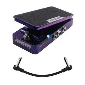 Wah Active Volume Passive Expression Guitar Effects Pedal Switchable Soul Press II 4 in 1 with Visible Guitar Effects Pedal(Included 1 PCS Additional 15 CM TS Cable) Wah Active Volume Passive Expression Guitar Effects Pedal Switchable Soul Press II 4 in 1 with Visible Guitar Effects Pedal(Included 1 PCS Additional 15 CM TS Cable)