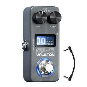 GP-5 Super Compact Multi-Effects Processor & NAM/IR Loader Pedal(Incl 1PCS Additional TRS Cable By VOLKTONE) GP-5 Super Compact Multi-Effects Processor & NAM/IR Loader Pedal(Incl 1PCS Additional TRS Cable By VOLKTONE)