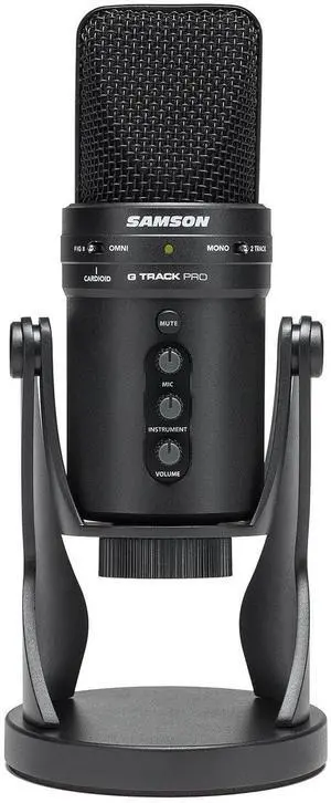 G-Track Pro Professional USB Condenser Microphone with Audio Interface G-Track Pro Professional USB Condenser Microphone with Audio Interface