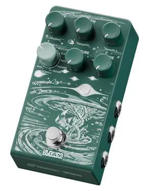 Sprout Modulation Guitar Effects Pedal with 9 modes | True Stereo,Rotary,Chorus,Flanger,Analog Dry Through,True Bypass, Tap Tempo,Presets Sprout Modulation Guitar Effects Pedal with 9 modes | True Stereo,Rotary,Chorus,Flanger,Analog Dry Through,True Bypass, Tap Tempo,Presets