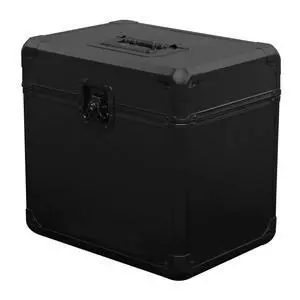 Black KROM Record/Utility Case for 70 12" Vinyl Records & LPs Black KROM Record/Utility Case for 70 12" Vinyl Records & LPs