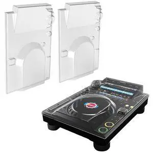 2-Pack Polycarbonate Cover for Pioneer DJ CDJ-3000, Hard Shell DJ Equipment Protective PC Pets-Scratch Proof Shield Lid Cover Protector for Travel 2-Pack Polycarbonate Cover for Pioneer DJ CDJ-3000, Hard Shell DJ Equipment Protective PC Pets-Scratch Proof Shield Lid Cover Protector for Travel