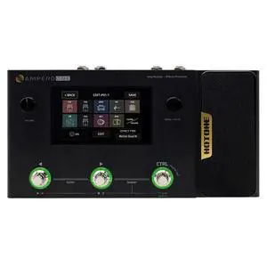 Ampero One MP-80 Guitar Bass Amp Modeling IR Cabinets Simulation Multi Language Multi-Effects with Expression Pedal Stereo OTG USB Audio Interface Ampero One MP-80 Guitar Bass Amp Modeling IR Cabinets Simulation Multi Language Multi-Effects with Expression Pedal Stereo OTG USB Audio Interface