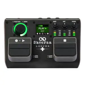 + Dual Track Pedal for Guitar, Bass, Keyboard, Vocals and more, with 128 loops storage, 4 Looping Modes, LED Screen and Audio interface + Dual Track Pedal for Guitar, Bass, Keyboard, Vocals and more, with 128 loops storage, 4 Looping Modes, LED Screen and Audio interface