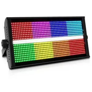 500W Stage Strobe Lights: 960LEDs RGBW 4IN1 - Metal Construction 135° Wide Coverage - Sound Activated Multi Modes - DMX & RDM Control - Great for Club Music Show Mobile DJ Wedding Party 500W Stage Strobe Lights: 960LEDs RGBW 4IN1 - Metal Construction 135° Wide Coverage - Sound Activated Multi Modes - DMX & RDM Control - Great for Club Music Show Mobile DJ Wedding Party
