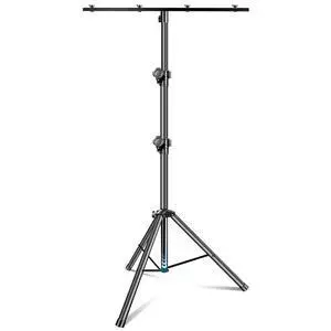 DJ Light Stand, T-Bar Tripod Stage s Portable and Adjustable 49-114 Inch Heavy Duty DJ Light Stand, T-Bar Tripod Stage s Portable and Adjustable 49-114 Inch Heavy Duty
