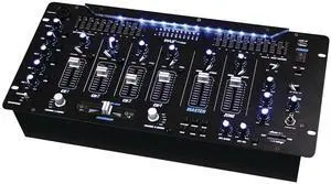 6 Channel Mixer, Bluetooth DJ Controller, Stereo Mixer, Professional Sound System, LED Illumination, Mixer Digital Audio, Digital Mixing System, Speed Control, 5U Rack Mount System (PYD1964B) 6 Channel Mixer, Bluetooth DJ Controller, Stereo Mixer, Professional Sound System, LED Illumination, Mixer Digital Audio, Digital Mixing System, Speed Control, 5U Rack Mount System (PYD1964B)