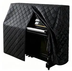 Upright Piano Cover-Thick Cotton Lining, Waterproof, Dustproof, Sunscreen, Anti-collision-Protection of Piano Aging-Washable Piano Full Cover (Open The Curtains) Upright Piano Cover-Thick Cotton Lining, Waterproof, Dustproof, Sunscreen, Anti-collision-Protection of Piano Aging-Washable Piano Full Cover (Open The Curtains)