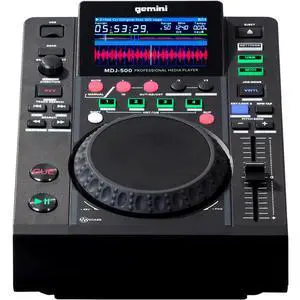 Standalone DJ Media Player, USB & MIDI (MDJ-500) | Standalone USB media player or MIDI - 4 hot cues, auto loops - full-color display - V-Case software Standalone DJ Media Player, USB & MIDI (MDJ-500) | Standalone USB media player or MIDI - 4 hot cues, auto loops - full-color display - V-Case software