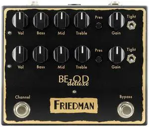 Amplification BE-OD Deluxe Dual Overdrive Guitar Effects Pedal Amplification BE-OD Deluxe Dual Overdrive Guitar Effects Pedal