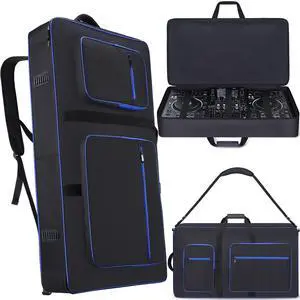 DJ Controller Case Backpack Compatible with XDJ-AZ | 10MM Soft Thick Padded, Multiple Accessory Pockets, Comfortable Backpack-straps & Shoulder strap, DJ Bag for DJ Controller DJ Controller Case Backpack Compatible with XDJ-AZ | 10MM Soft Thick Padded, Multiple Accessory Pockets, Comfortable Backpack-straps & Shoulder strap, DJ Bag for DJ Controller