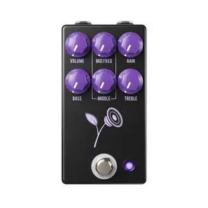 Violet Distortion Pedal, Black Violet Distortion Pedal, Black