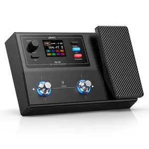 ME-02P Rechargeable Multi Effects Guitar Pedal with Expression Wah Volume, 70 Effects 35 Amp IR Cab, 100 Presets, 40 Drum, Type-C USB OTG Audio Interface, Color Screen ME-02P Rechargeable Multi Effects Guitar Pedal with Expression Wah Volume, 70 Effects 35 Amp IR Cab, 100 Presets, 40 Drum, Type-C USB OTG Audio Interface, Color Screen