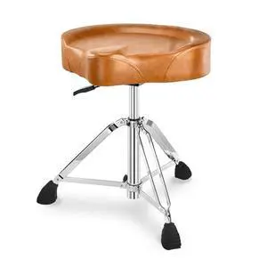 Heavy Duty Drum Stool, Hydraulic Drum Throne, Ergonomic Memory Foam Drum Seat, Adjustable Drum Chair Anti-Slip Base, Drum Saddle Bench for Drummers Musicians(Brown) Heavy Duty Drum Stool, Hydraulic Drum Throne, Ergonomic Memory Foam Drum Seat, Adjustable Drum Chair Anti-Slip Base, Drum Saddle Bench for Drummers Musicians(Brown)