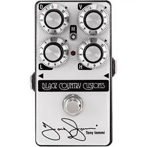 Black Country Customs TI-BOOST Tony Iommi Signature Boost Pedal Black Country Customs TI-BOOST Tony Iommi Signature Boost Pedal