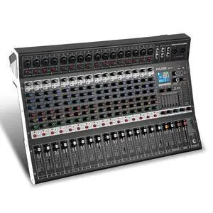 16-Channel Audio Mixer with 99 DSP, Professional Audio Console Digital Sound Music Mixing Board DJ Mixer w/USB Input Bluetooth MP3 48V Power Supply Mute Function for Studio Live Performance 16-Channel Audio Mixer with 99 DSP, Professional Audio Console Digital Sound Music Mixing Board DJ Mixer w/USB Input Bluetooth MP3 48V Power Supply Mute Function for Studio Live Performance