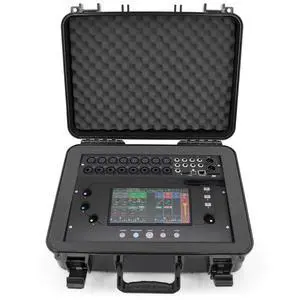 Hard Travel Case Compatible with Allen & Heath CQ-18T Digital Mixer and CQ-12T With Customizable Foam Interior & Protective Padded Carrying Case For Mixers Hard Travel Case Compatible with Allen & Heath CQ-18T Digital Mixer and CQ-12T With Customizable Foam Interior & Protective Padded Carrying Case For Mixers