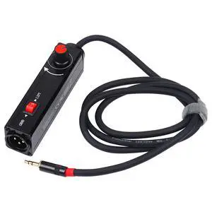 Pro101A AUX to XLR Isolation Box with Volume Controller and Ground Lift Switch Build-in Cord Length 3.3ft with Detachable 3.5mm Aux Gold Coating Plug (Pro 101A Aux-XLR) Pro101A AUX to XLR Isolation Box with Volume Controller and Ground Lift Switch Build-in Cord Length 3.3ft with Detachable 3.5mm Aux Gold Coating Plug (Pro 101A Aux-XLR)