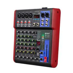 SI Series Professional Portable Recording Mixer Audio with 99 DSP Digital Effects Mic Preamps and USB for DJ Mixer Console Karaoke Home Recording Studio (SI-6UX) SI Series Professional Portable Recording Mixer Audio with 99 DSP Digital Effects Mic Preamps and USB for DJ Mixer Console Karaoke Home Recording Studio (SI-6UX)