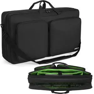 Multi-layer Controller Gig Bag Padded Mixer Carry Case Fits for Pioneer RX/NI Traktor Kontrol S8/DDJ SX SX2 SX3/DDJ 800/DDJ FLX6/DDJ 1000 1000SRT/Denon MC7000 Multi-layer Controller Gig Bag Padded Mixer Carry Case Fits for Pioneer RX/NI Traktor Kontrol S8/DDJ SX SX2 SX3/DDJ 800/DDJ FLX6/DDJ 1000 1000SRT/Denon MC7000