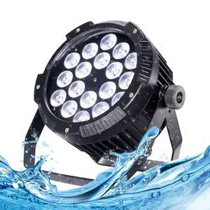 Outdoor Waterproof Par Lights, IP65 Stage Light, LED Uplights with DMX512 Sound Activated, DJ Lighting for Christmas Event Party Wedding Disco (1, 4 Colors Mixed) Outdoor Waterproof Par Lights, IP65 Stage Light, LED Uplights with DMX512 Sound Activated, DJ Lighting for Christmas Event Party Wedding Disco (1, 4 Colors Mixed)