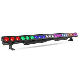 LED Stage Wash Light Bar - 150W 6IN1 RGBWA+UV Color Changing Linear Wall Washer DJ Light Bar by DMX 8-Zone Segment Control Sound Activated Uplight for Event Party Church Wedding Stage Lighting LED Stage Wash Light Bar - 150W 6IN1 RGBWA+UV Color Changing Linear Wall Washer DJ Light Bar by DMX 8-Zone Segment Control Sound Activated Uplight for Event Party Church Wedding Stage Lighting