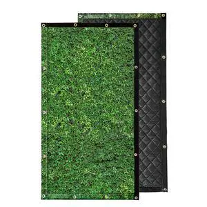Outdoor Sound Barrier 39.37" X 78.74", Soundproof Blanket,Sound Blanket,Noise Barriers at Construction Sites,Air Conditioner, Stadiums and Factories Etc(1 Pack) Outdoor Sound Barrier 39.37" X 78.74", Soundproof Blanket,Sound Blanket,Noise Barriers at Construction Sites,Air Conditioner, Stadiums and Factories Etc(1 Pack)
