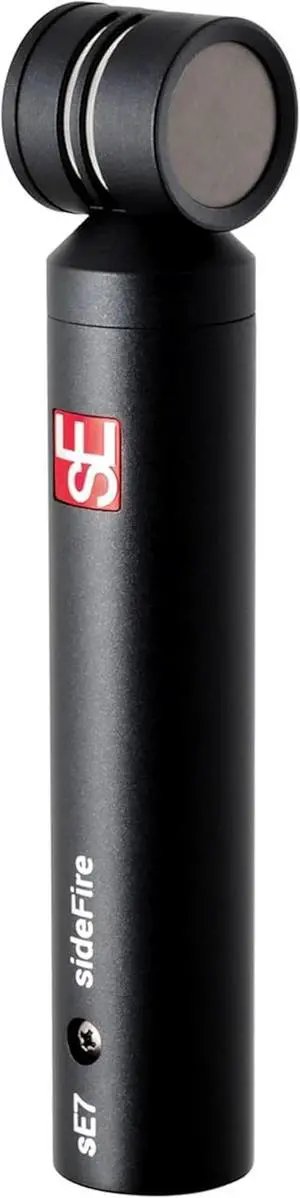 sE7 sideFire XLR Small Diaphragm Condenser Microphone with 90° Rotated Capsule - Professional Instrument Microphone for Drums & Guitar in Studio or on Stage - Music Recording Mic sE7 sideFire XLR Small Diaphragm Condenser Microphone with 90° Rotated Capsule - Professional Instrument Microphone for Drums & Guitar in Studio or on Stage - Music Recording Mic