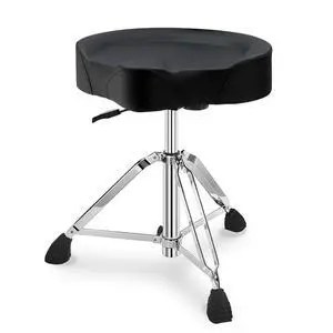 Heavy Duty Drum Stool, Hydraulic Drum Throne, Ergonomic Memory Foam Drum Seat, Adjustable Drum Chair Anti-Slip Base, Drum Saddle Bench for Drummers Musicians(Black) Heavy Duty Drum Stool, Hydraulic Drum Throne, Ergonomic Memory Foam Drum Seat, Adjustable Drum Chair Anti-Slip Base, Drum Saddle Bench for Drummers Musicians(Black)