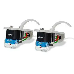 Omnia J44A 7 DJ IMP SD (2-Pack) Mounted on Silver Headshells Omnia J44A 7 DJ IMP SD (2-Pack) Mounted on Silver Headshells