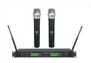 2x800 Channel UHF True Diversity Wireless Microphone System | Ideal for Church, Karaoke, Dj Party, Range 450 ft 2x800 Channel UHF True Diversity Wireless Microphone System | Ideal for Church, Karaoke, Dj Party, Range 450 ft