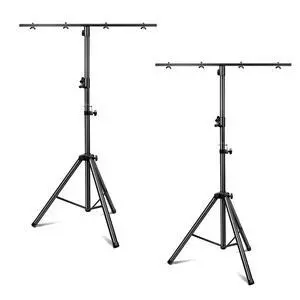 DJ Lights Stand 2 Pack, Heavy Duty DJ Stand, Portable Par Can Tripod Stage Light Stand Adjustable Height 41-95 Inch, DJ Lighting T Bar Suitable for Stages, Bar, Banquet, Party DJ Lights Stand 2 Pack, Heavy Duty DJ Stand, Portable Par Can Tripod Stage Light Stand Adjustable Height 41-95 Inch, DJ Lighting T Bar Suitable for Stages, Bar, Banquet, Party