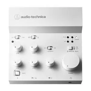 AT-UMX3 USB Desktop Audio Mixer, White AT-UMX3 USB Desktop Audio Mixer, White