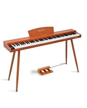 SP88G Digital Piano Keyboard with Stand & Triple Pedal, 88 key Semi Weighted Electric Piano for Beginners and Adults, 800 Tones, 600 Rhythms, 80 Demo Songs with Headphones, USB-MIDI SP88G Digital Piano Keyboard with Stand & Triple Pedal, 88 key Semi Weighted Electric Piano for Beginners and Adults, 800 Tones, 600 Rhythms, 80 Demo Songs with Headphones, USB-MIDI