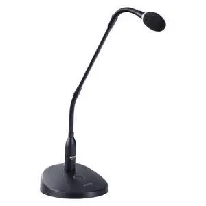 18" Gooseneck Condenser Microphone with Desktop Base, LED Indicator - Podium Microphone for Conference Meeting Video Live Streaming Lecture Speech Podcast (XLR Interface BY-GM18CB) 18" Gooseneck Condenser Microphone with Desktop Base, LED Indicator - Podium Microphone for Conference Meeting Video Live Streaming Lecture Speech Podcast (XLR Interface BY-GM18CB)